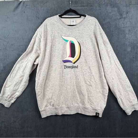 Disneyland Gray Crewneck Sweater for Men Sz XL **see description - Picture 1 of 9